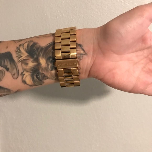 Michael Kors Rose Gold Watch. Michael Kors Collect - Picture 4 of 10